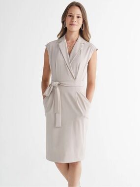 MM LAFLEUR The Catherine Cap-Sleeve Dress